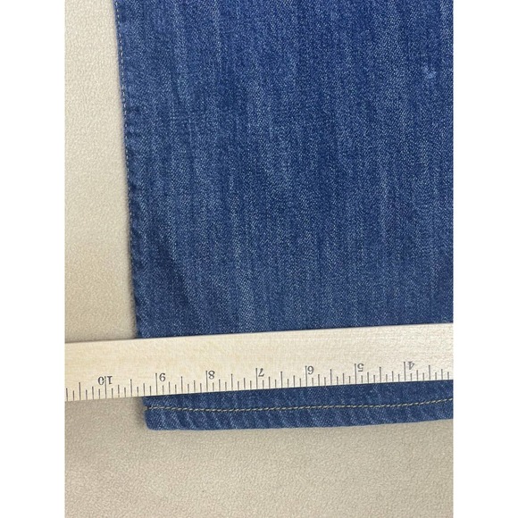 Adriano Goldschmied Jeans Adult 33 Blue The Hero Straight Leg Mid Rise Logo Mens - Picture 6 of 13